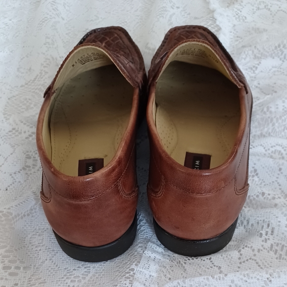 Florsheim Mens Brown Leather Tasseled Loafers Size 8.5D K1837 1 03 - Picture 6 of 7